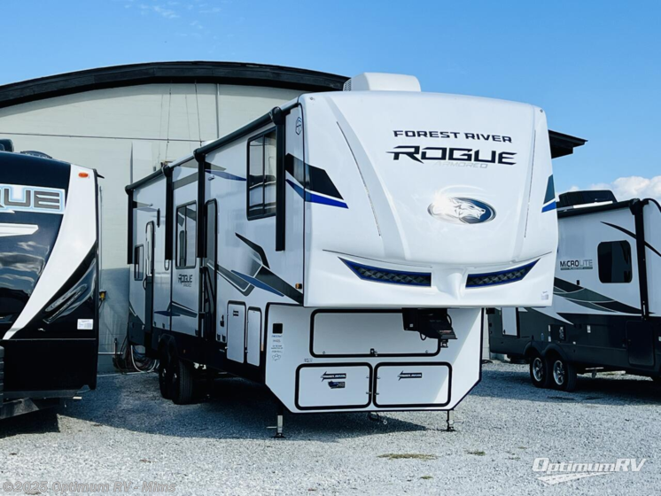 Email now about this 2025 Forest River Vengeance Rogue Armored 341GS11! New 2025 Forest River Vengeance Rogue Armored 341GS11 available in Mims, Florida