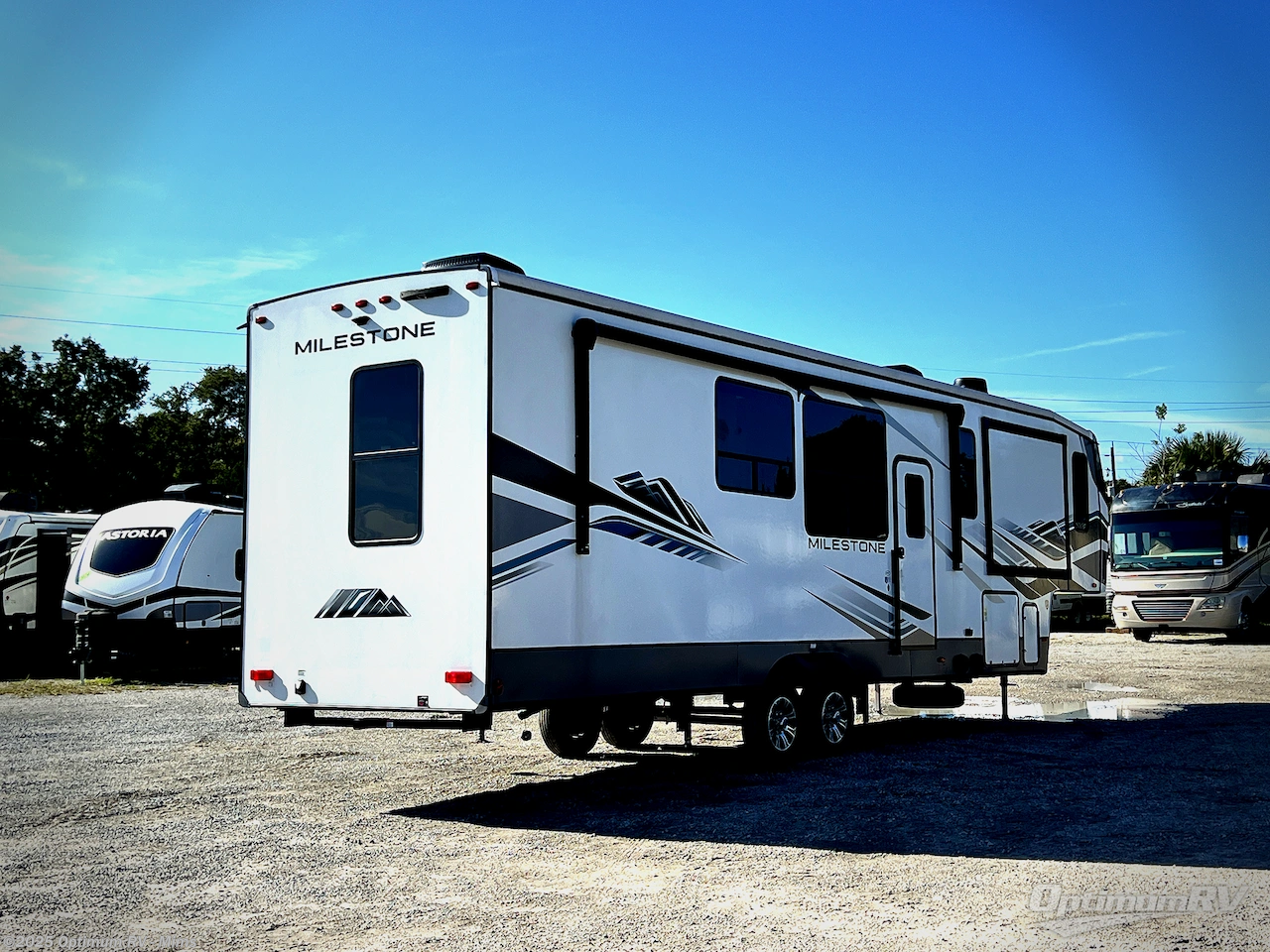 Call now about this 2023 Heartland Milestone 321FL! 2023 Heartland Milestone 321FL - Used Fifth Wheel For Sale by Optimum RV - Mims in Mims, Florida features Slideout, Awning
