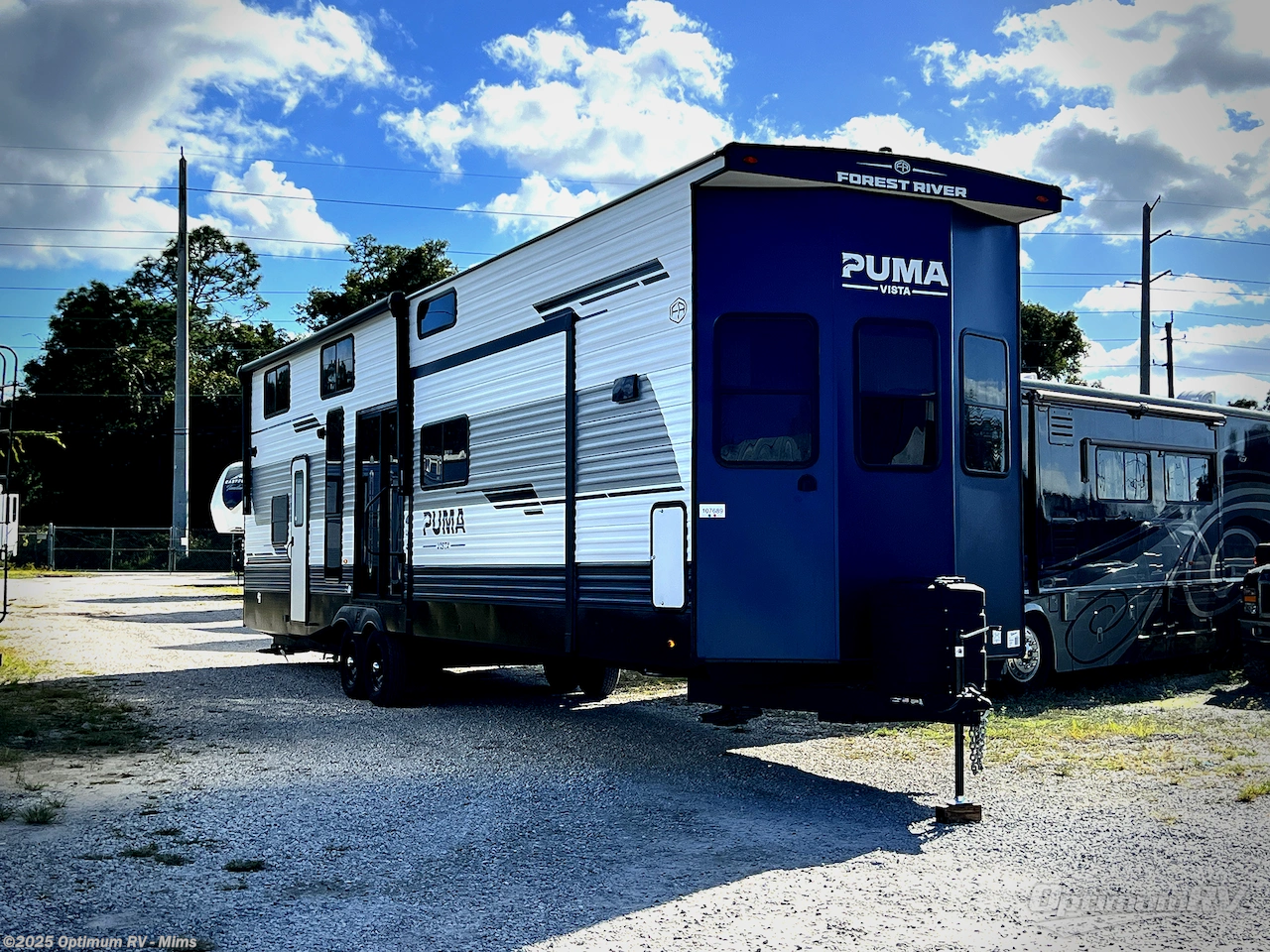 Email now about this 2026 Forest River Puma Vista 403LFT! New 2026 Forest River Puma Vista 403LFT available in Mims, Florida