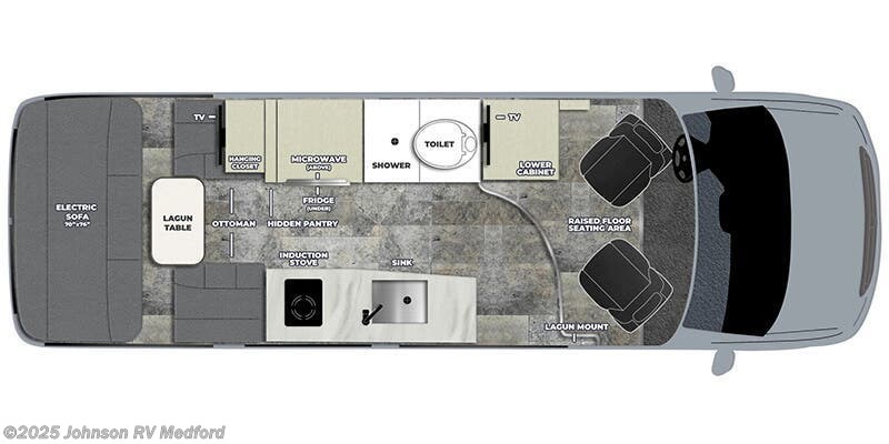 Call now about this 2025 Pleasure-Way Plateau Plateau! 2025 Pleasure-Way Plateau Plateau - New Class B For Sale by Johnson RV Medford in Medford, Oregon