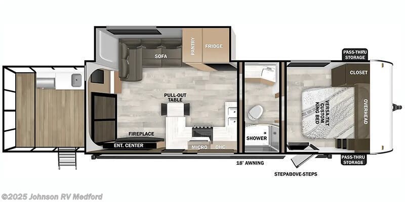 Call now about this 2026 Forest River Salem Cruise Lite 22VERANDA! 2026 Forest River Salem Cruise Lite 22VERANDA - New Travel Trailer For Sale by Johnson RV Medford in Medford, Oregon