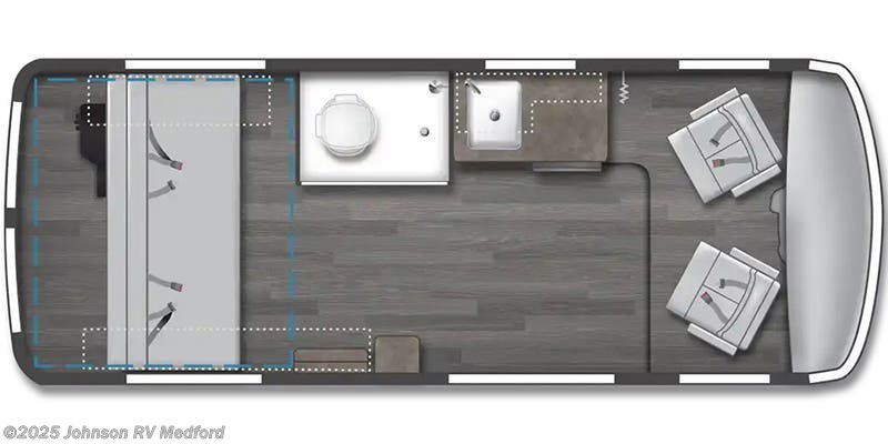 Call now about this 2024 Winnebago Roam Open Concept 59RZ! 2024 Winnebago Roam Open Concept 59RZ - Used Class B For Sale by Johnson RV Medford in Medford, Oregon