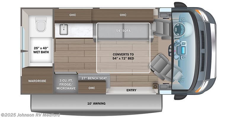 Call now about this 2026 Entegra Coach Arc 18C! 2026 Entegra Coach Arc 18C - New Class B For Sale by Johnson RV Medford in Medford, Oregon