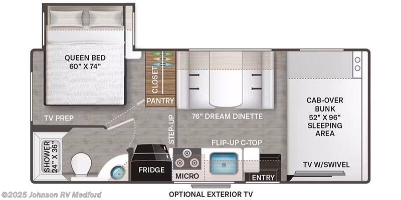 Call now about this 2021 Thor Motor Coach Chateau 22B! 2021 Thor Motor Coach Chateau 22B - Used Class C For Sale by Johnson RV Medford in Medford, Oregon