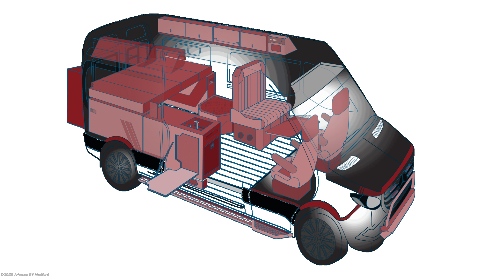 Contact us now about this 2026 Remote Vans Aegis 144WB! 2026 Aegis 144WB by Remote Vans from Johnson RV Medford in Medford, Oregon