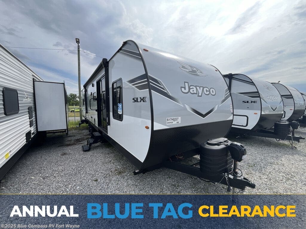 Email now about this 2025 Jayco Jay Flight SLX 380DQS! New 2025 Jayco Jay Flight SLX 380DQS available in Columbia City, Indiana