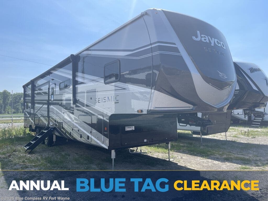 Email now about this 2025 Jayco Seismic 413! New 2025 Jayco Seismic 413 available in Columbia City, Indiana