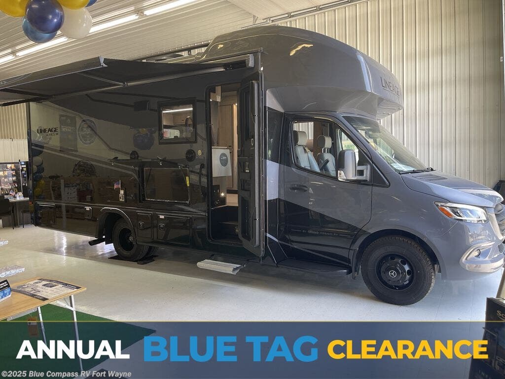 Email now about this 2026 Grand Design Lineage Series M 25FW! New 2026 Grand Design Lineage Series M 25FW available in Columbia City, Indiana