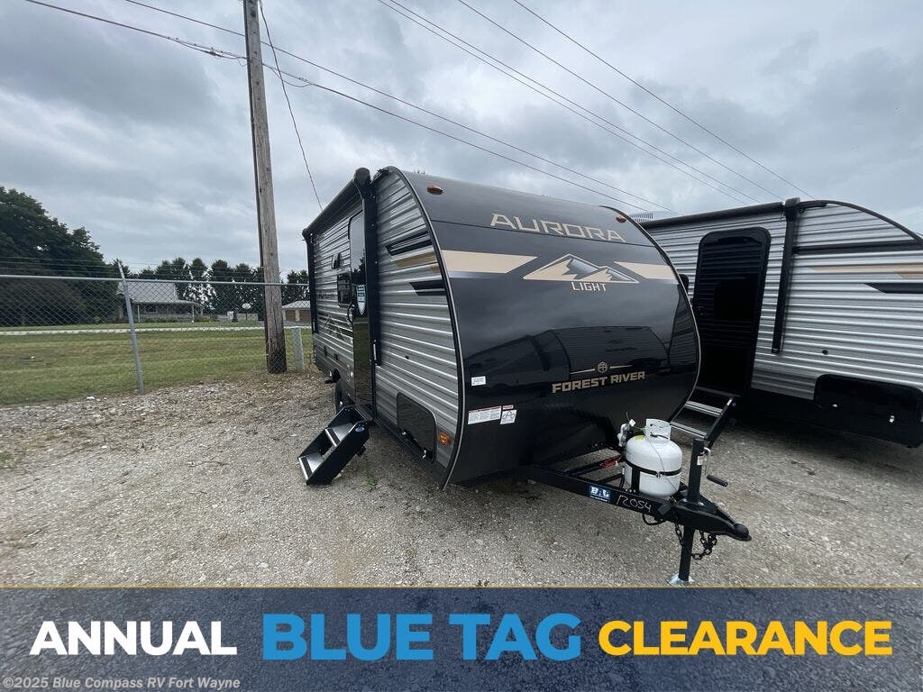 Email now about this 2026 Forest River Aurora Light 16BHX! New 2026 Forest River Aurora Light 16BHX available in Columbia City, Indiana