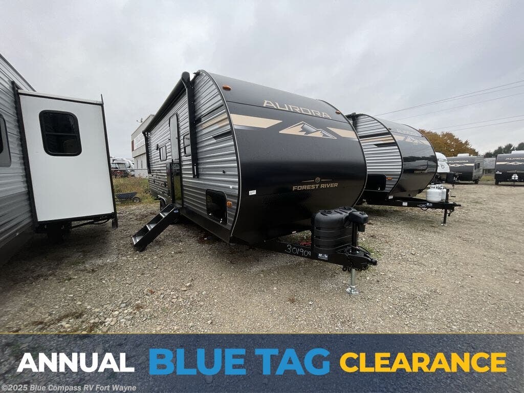 Email now about this 2026 Forest River Aurora 24RBS! New 2026 Forest River Aurora 24RBS available in Columbia City, Indiana