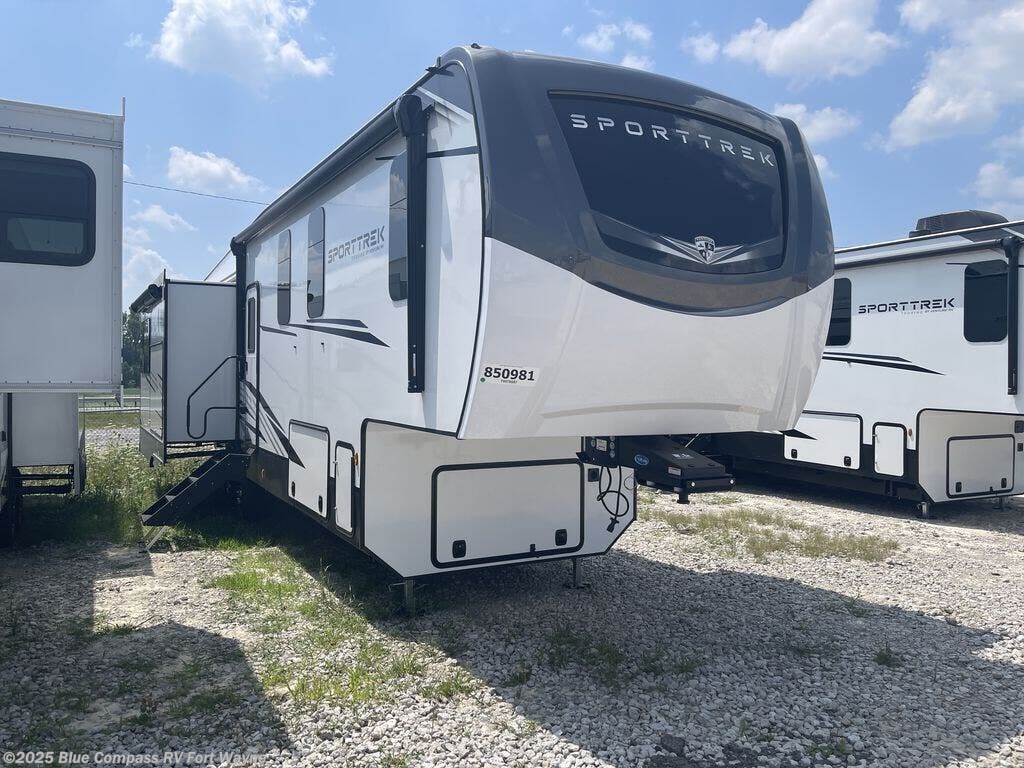 Contact us now about this 2026 Venture RV SportTrek Touring Edition STTF353VRK! 2026 SportTrek Touring Edition STTF353VRK by Venture RV from Blue Compass RV Fort Wayne in Columbia City, Indiana