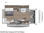 Call now about this 2026 Jayco Melbourne 24L! 2026 Jayco Melbourne 24L - New Class C For Sale by Blue Compass RV Fort Wayne in Columbia City, Indiana features Slideout