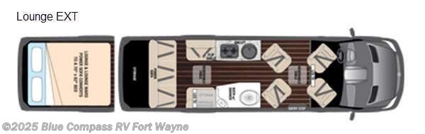 Call now about this 2016 Airstream Interstate Lounge EXT Lounge EXT! 2016 Airstream Interstate Lounge EXT Lounge EXT - Used Class B For Sale by Blue Compass RV Fort Wayne in Columbia City, Indiana