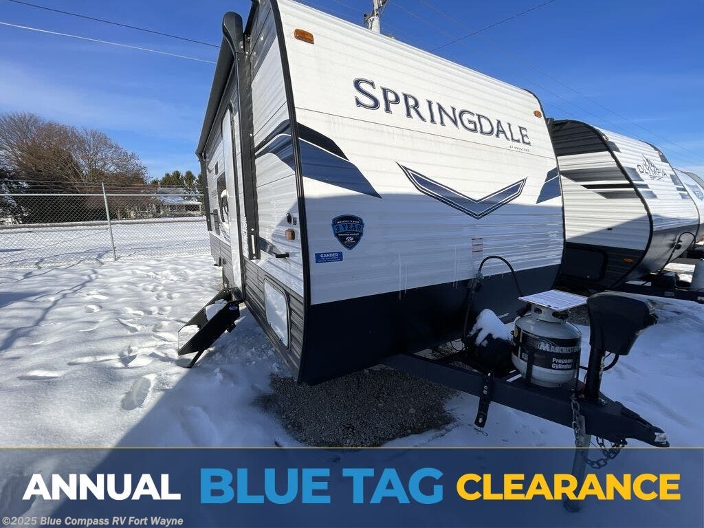 Email now about this 2023 Keystone Springdale Mini 1860SS! Used 2023 Keystone Springdale Mini 1860SS available in Columbia City, Indiana