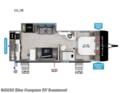 Call now about this 2026 Grand Design Imagine XLS 23LDE! 2026 Grand Design Imagine XLS 23LDE - New Travel Trailer For Sale by Blue Compass RV Beaumont in Vidor, Texas features Slideout