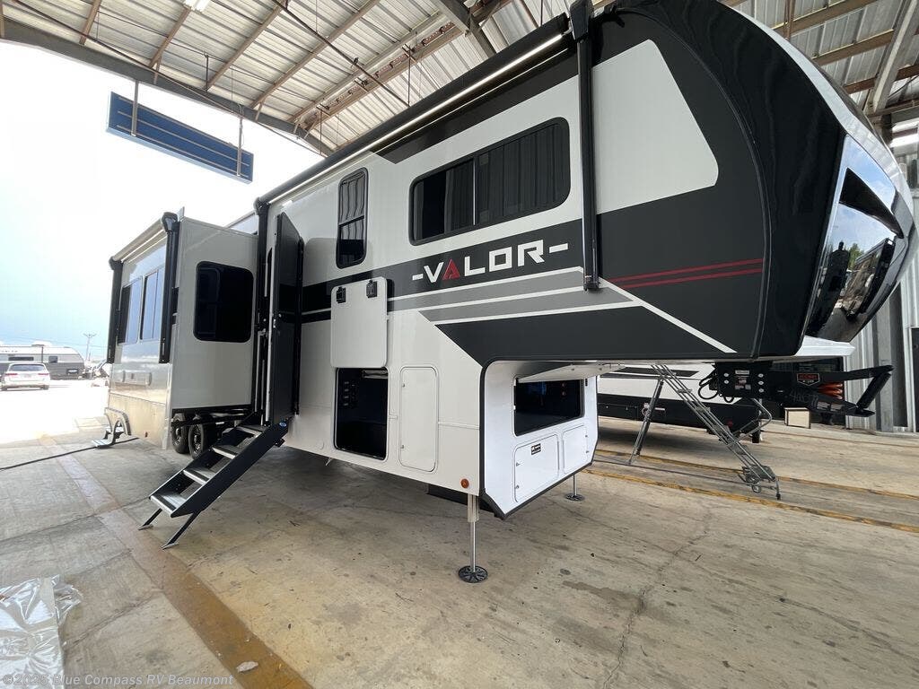 Call now about this 2026 Alliance RV Valor 36V11! 2026 Alliance RV Valor 36V11 - New Fifth Wheel For Sale by Blue Compass RV Beaumont in Vidor, Texas