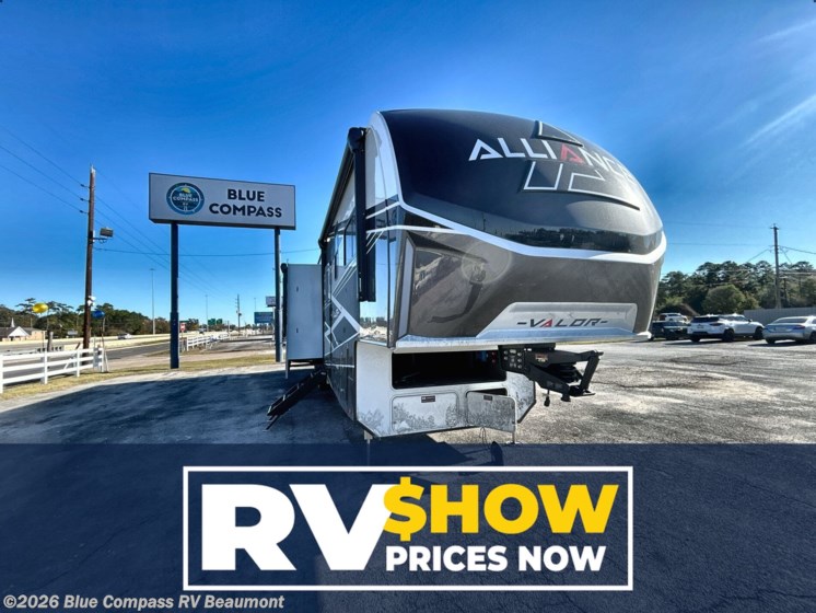 Email now about this 2026 Alliance RV Valor 41V13! New 2026 Alliance RV Valor 41V13 available in Vidor, Texas