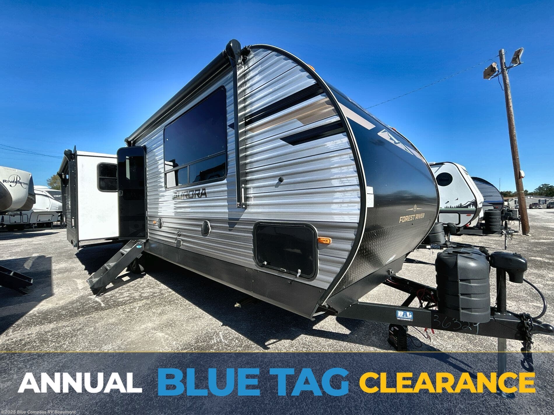 Email now about this 2026 Forest River Aurora 32RLTS! New 2026 Forest River Aurora 32RLTS available in Vidor, Texas