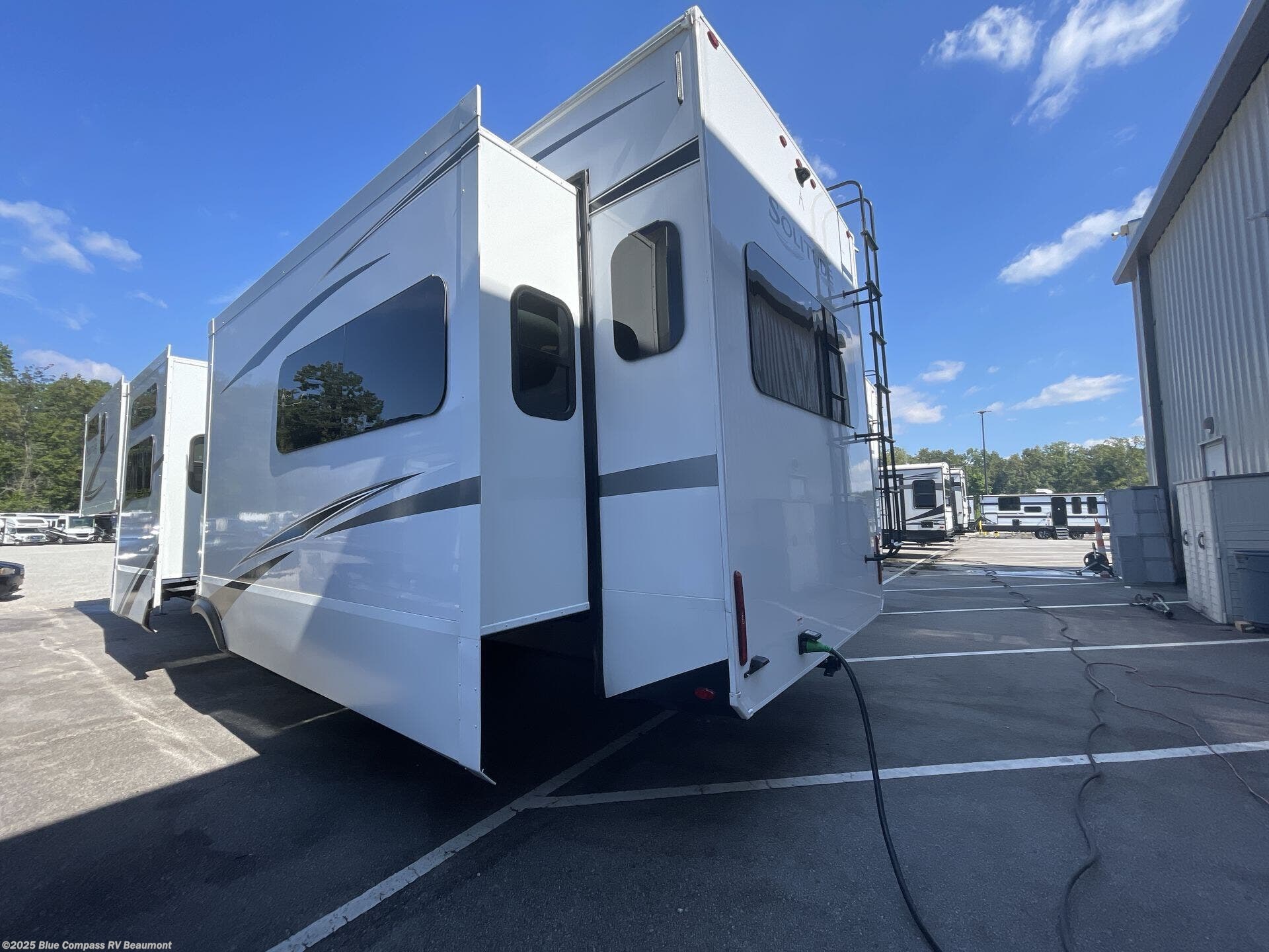 Contact us now about this 2025 Grand Design Solitude 388mbs! 2025 Solitude 388mbs by Grand Design from Blue Compass RV Beaumont in Vidor, Texas