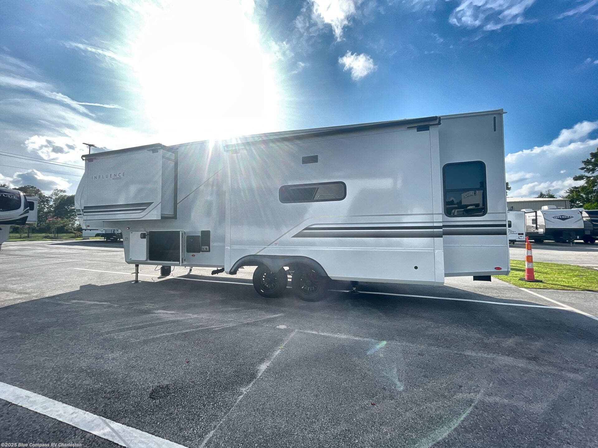 Contact us now about this 2025 Grand Design Influence 2903RL! 2025 Influence 2903RL by Grand Design from Blue Compass RV Charleston in Ladson, South Carolina