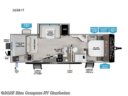 Call now about this 2025 Grand Design Transcend 265BHT! 2025 Grand Design Transcend 265BHT - New Travel Trailer For Sale by Blue Compass RV Charleston in Ladson, South Carolina features Slideout
