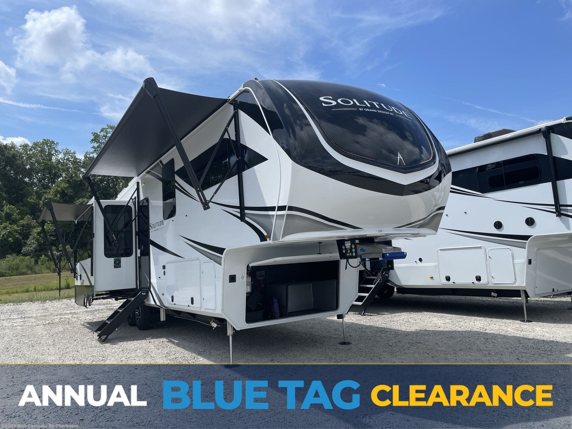 Email now about this 2025 Grand Design Solitude 370DV! New 2025 Grand Design Solitude 370DV available in Ladson, South Carolina