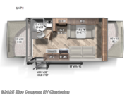 Call now about this 2023 Palomino Solaire 147H! 2023 Palomino Solaire 147H - Used Travel Trailer For Sale by Blue Compass RV Charleston in Ladson, South Carolina