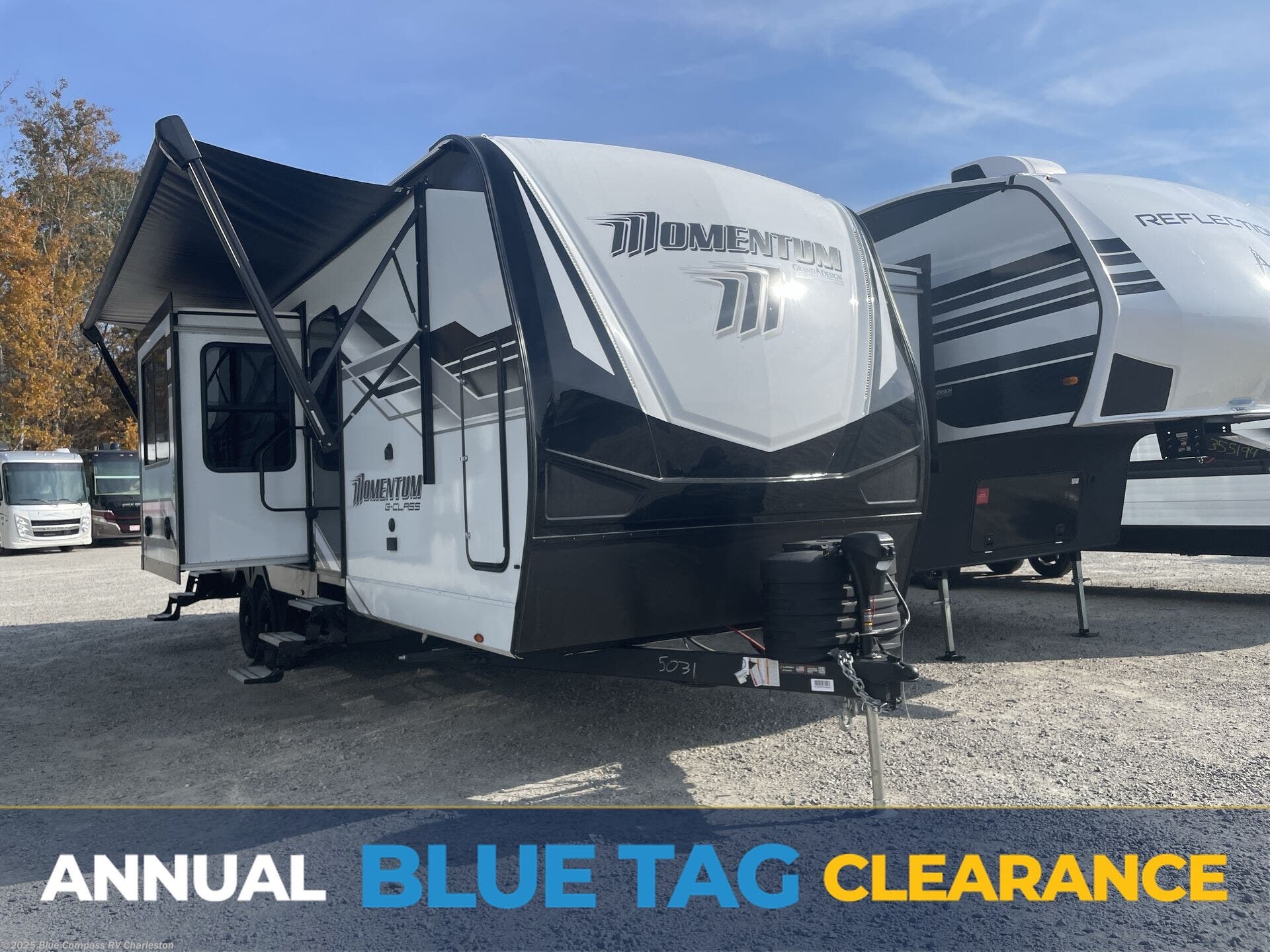 Email now about this 2026 Grand Design Momentum G-Class 31G! New 2026 Grand Design Momentum G-Class 31G available in Ladson, South Carolina