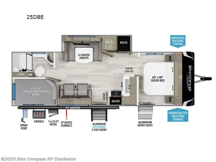 Email now about this 2025 Grand Design Imagine XLS 25DBE! Used 2025 Grand Design Imagine XLS 25DBE available in Ladson, South Carolina