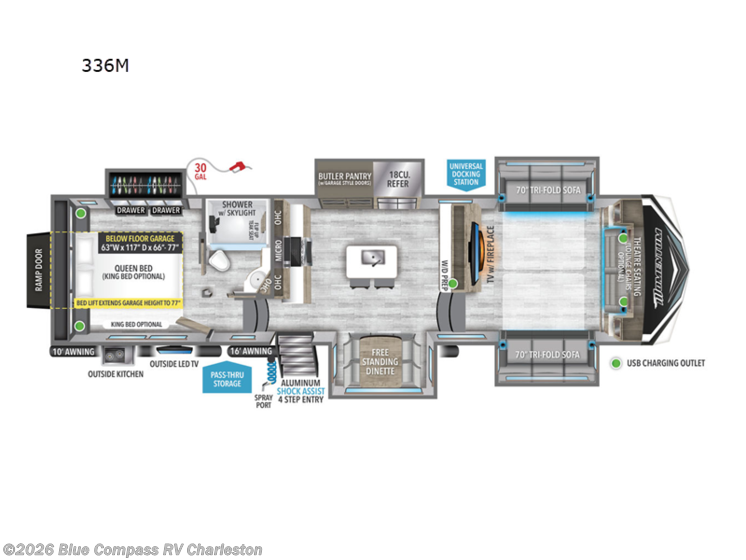 Email now about this 2023 Grand Design Momentum M-Class 336M! Used 2023 Grand Design Momentum M-Class 336M available in Ladson, South Carolina