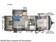 Call now about this 2026 Forest River Rockwood Ultra Lite 2618RD! 2026 Forest River Rockwood Ultra Lite 2618RD - New Travel Trailer For Sale by Blue Compass RV Greensboro in Colfax, North Carolina features Slideout