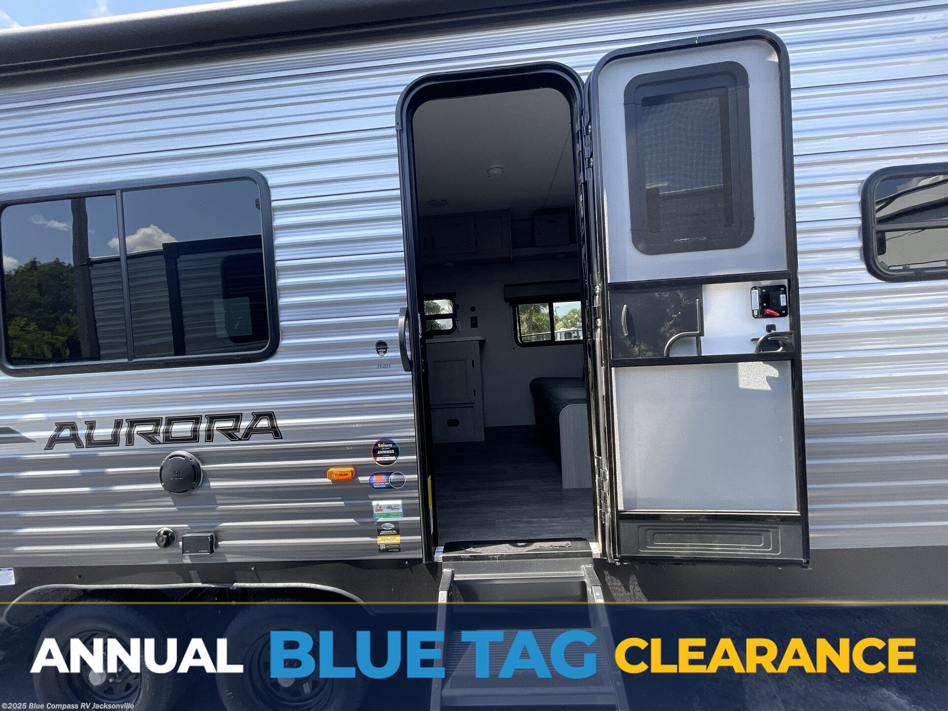 Email now about this 2025 Forest River Aurora Light 26BH! New 2025 Forest River Aurora Light 26BH available in Jacksonville, Florida