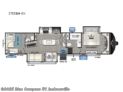 Call now about this 2025 East to West Blackthorn 3700BH-OK! 2025 East to West Blackthorn 3700BH-OK - New Fifth Wheel For Sale by Blue Compass RV Jacksonville in Jacksonville, Florida features Slideout