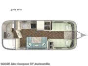 Call now about this 2026 Airstream International 23FB Twin! 2026 Airstream International 23FB Twin - New Travel Trailer For Sale by Blue Compass RV Jacksonville in Jacksonville, Florida