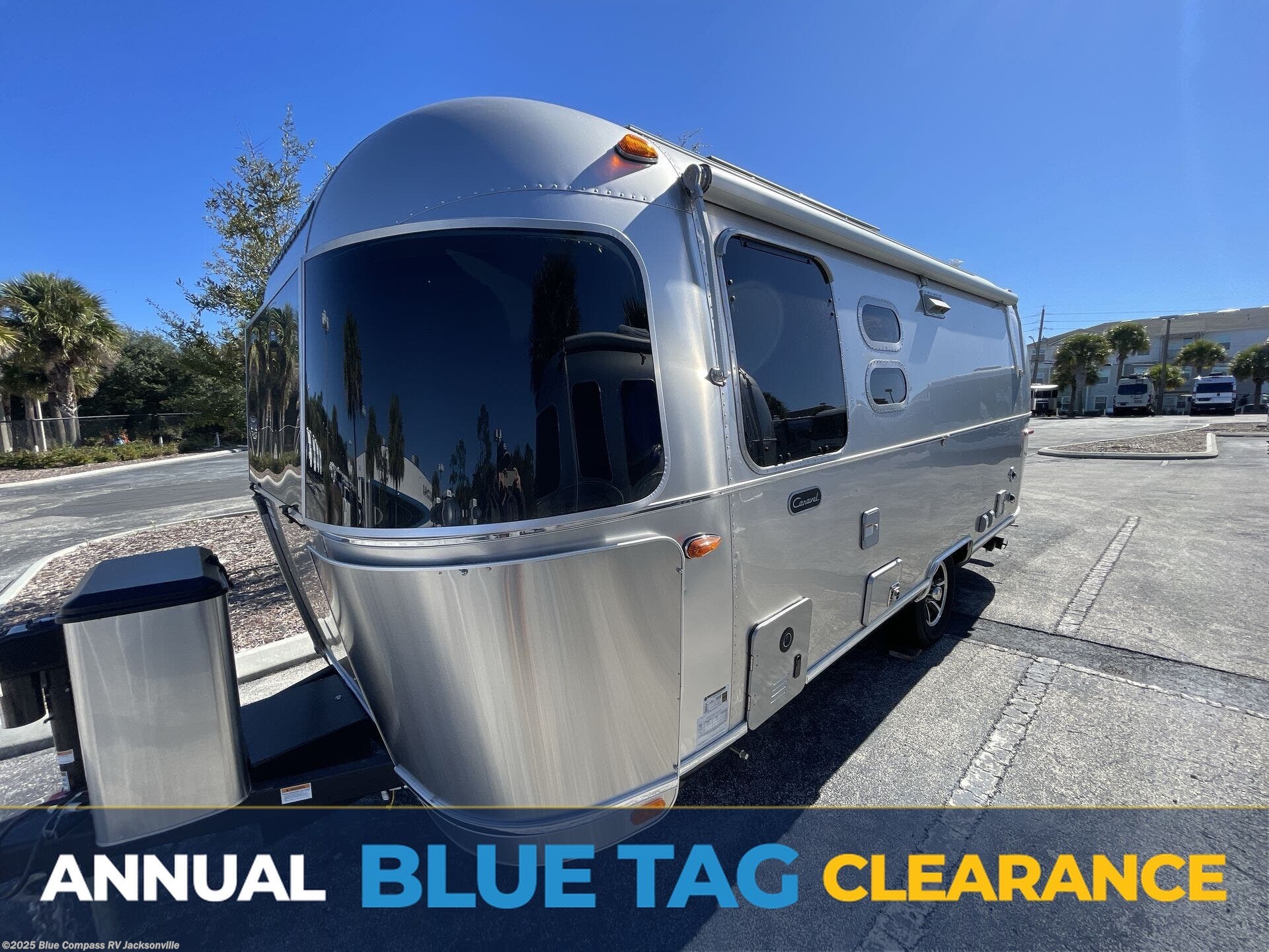 Email now about this 2026 Airstream Caravel 22FB! New 2026 Airstream Caravel 22FB available in Jacksonville, Florida