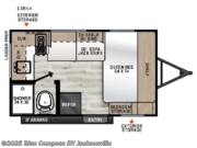 Call now about this 2026 Forest River Aurora Light 13RKX! 2026 Forest River Aurora Light 13RKX - New Travel Trailer For Sale by Blue Compass RV Jacksonville in Jacksonville, Florida