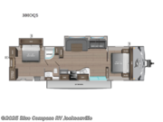 Call now about this 2025 Jayco Jay Flight SLX 380DQS! 2025 Jayco Jay Flight SLX 380DQS - New Travel Trailer For Sale by Blue Compass RV Jacksonville in Jacksonville, Florida features Slideout