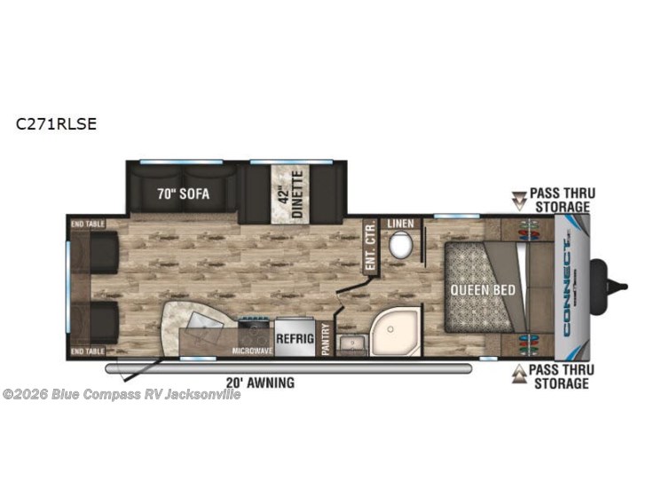 Email now about this 2019 K-Z Connect SE C271RLSE! Used 2019 K-Z Connect SE C271RLSE available in Jacksonville, Florida