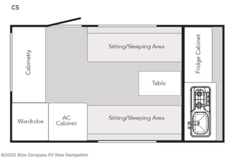 Call now about this 2020 NuCamp TAB 320 CS! 2020 NuCamp TAB 320 CS - Used Travel Trailer For Sale by Blue Compass RV New Hampshire in Epsom, New Hampshire