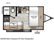 Call now about this 2026 Forest River Aurora Light 13RDX! 2026 Forest River Aurora Light 13RDX - New Travel Trailer For Sale by Blue Compass RV New Hampshire in Epsom, New Hampshire
