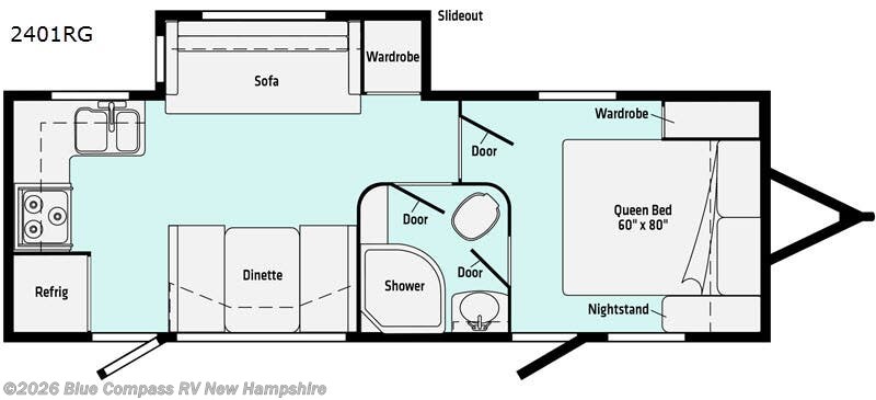 Call now about this 2021 Winnebago Minnie 2401RG! 2021 Winnebago Minnie 2401RG - Used Travel Trailer For Sale by Blue Compass RV New Hampshire in Epsom, New Hampshire features Slideout