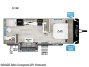 Call now about this 2025 Grand Design Imagine XLS 22RBE! 2025 Grand Design Imagine XLS 22RBE - New Travel Trailer For Sale by Blue Compass RV Vermont in East Montpelier, Vermont features Slideout