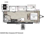 Call now about this 2025 Forest River Aurora 24RBS! 2025 Forest River Aurora 24RBS - New Travel Trailer For Sale by Blue Compass RV Vermont in East Montpelier, Vermont features Slideout