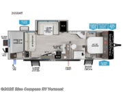 Call now about this 2025 Grand Design Transcend 265BHT! 2025 Grand Design Transcend 265BHT - New Travel Trailer For Sale by Blue Compass RV Vermont in East Montpelier, Vermont features Slideout