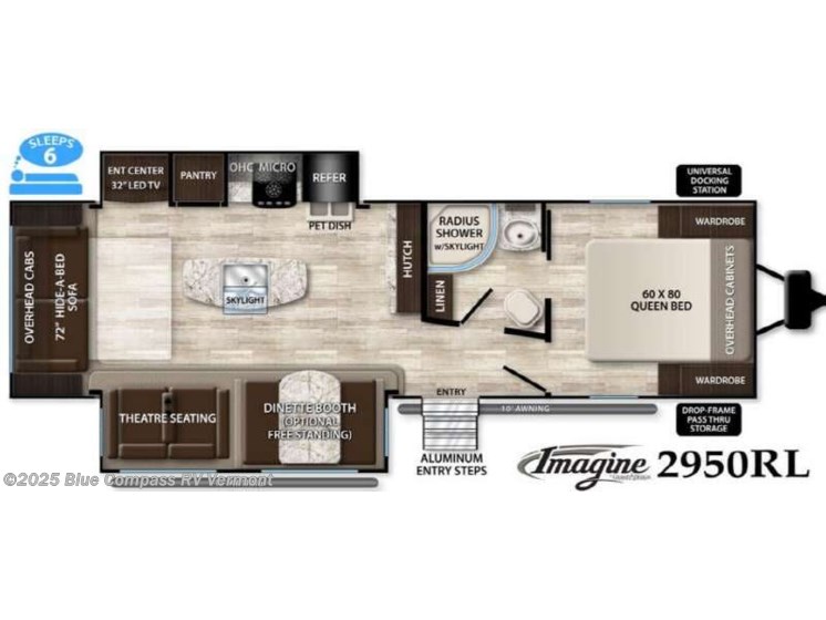 Email now about this 2016 Grand Design Imagine 2950RL! Used 2016 Grand Design Imagine 2950RL available in East Montpelier, Vermont