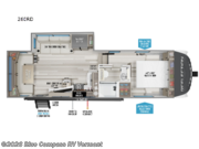 Call now about this 2026 Grand Design Reflection 150 Series 260RD! 2026 Grand Design Reflection 150 Series 260RD - New Fifth Wheel For Sale by Blue Compass RV Vermont in East Montpelier, Vermont features Slideout