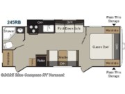 Call now about this 2014 Keystone Passport 245RB Express! 2014 Keystone Passport 245RB Express - Used Travel Trailer For Sale by Blue Compass RV Vermont in East Montpelier, Vermont features Slideout