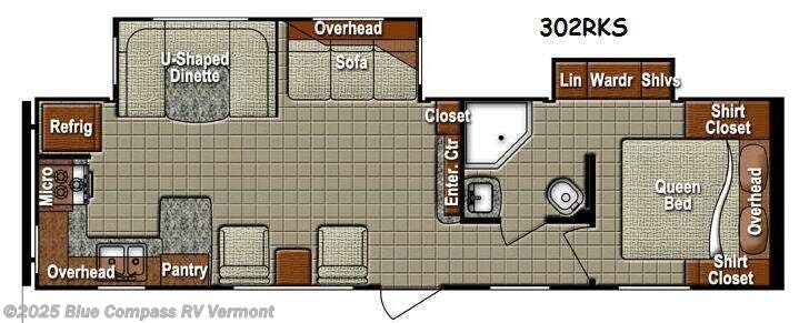 Call now about this 2014 Yellowstone RV Canyon Trail 302RKS! 2014 Yellowstone RV Canyon Trail 302RKS - Used Travel Trailer For Sale by Blue Compass RV Vermont in East Montpelier, Vermont features Slideout