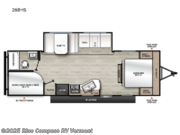 Call now about this 2026 Forest River Aurora Light 26BHS! 2026 Forest River Aurora Light 26BHS - New Travel Trailer For Sale by Blue Compass RV Vermont in East Montpelier, Vermont features Slideout