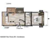 Call now about this 2025 Forest River Wildwood 22ERAS! 2025 Forest River Wildwood 22ERAS - New Travel Trailer For Sale by Fun Town RV - Corsicana in Corsicana, Texas features Slideout